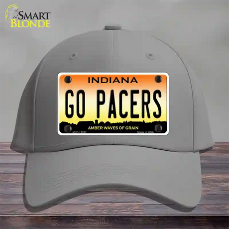 Go Pacers Novelty License Plate Hat Tag Cotton / Gray