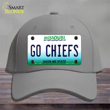 Go Chiefs Novelty License Plate Hat Tag Cotton / Gray