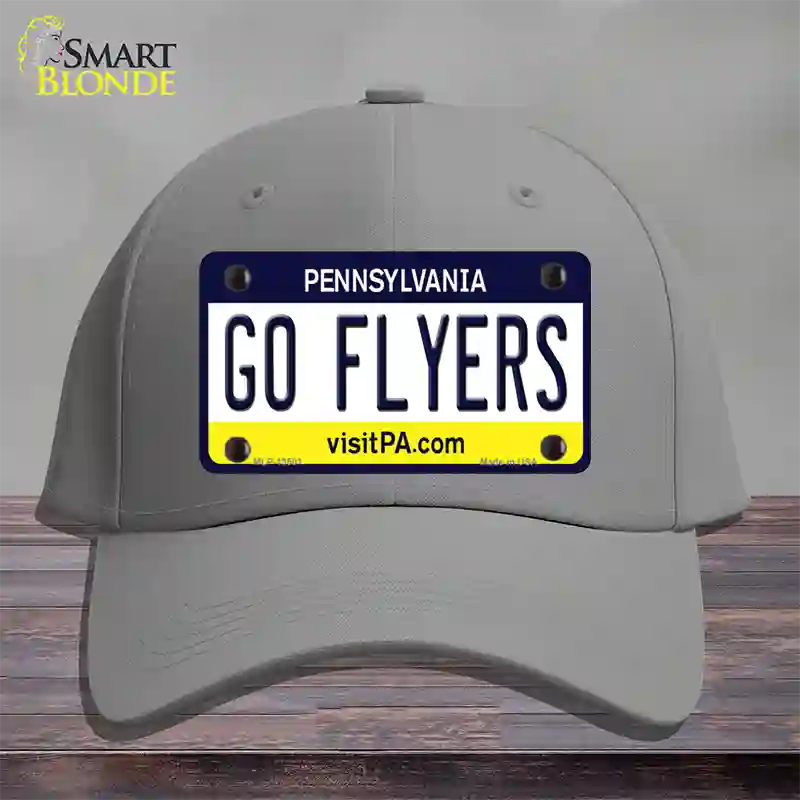 Go Flyers Novelty License Plate Hat Tag Cotton / Gray