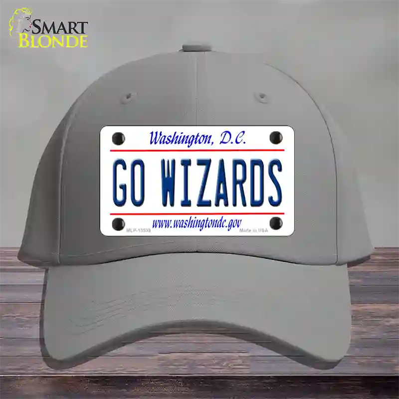 Go Wizards Novelty License Plate Hat Tag Cotton / Gray