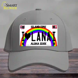 I Heart Lanai Novelty License Plate Hat Tag Cotton / Gray