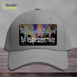 Drugs Lead Nowhere Novelty License Plate Hat Tag Cotton / Gray