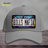 Bills Mafia Novelty License Plate Hat Tag Cotton / Gray