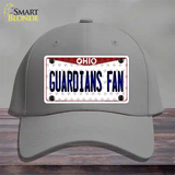 Guardians Fan Ohio Overlay Novelty License Plate Hat Tag Cotton / Gray