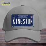 Kingston Tennessee Blue Novelty License Plate Hat Tag Cotton / Gray