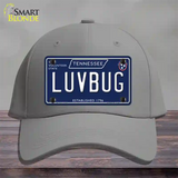 Luv Bug Tennessee Blue Novelty License Plate Hat Tag Cotton / Gray