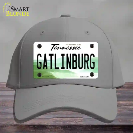 Gatlinburg Tennessee Novelty License Plate Hat Tag Cotton / Gray