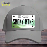 Smoky Mtns Tennessee Novelty License Plate Hat Tag Cotton / Gray