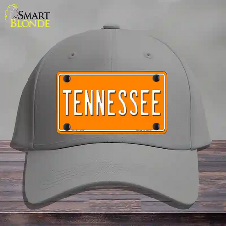 Tennessee Orange Novelty License Plate Hat Tag Cotton / Gray