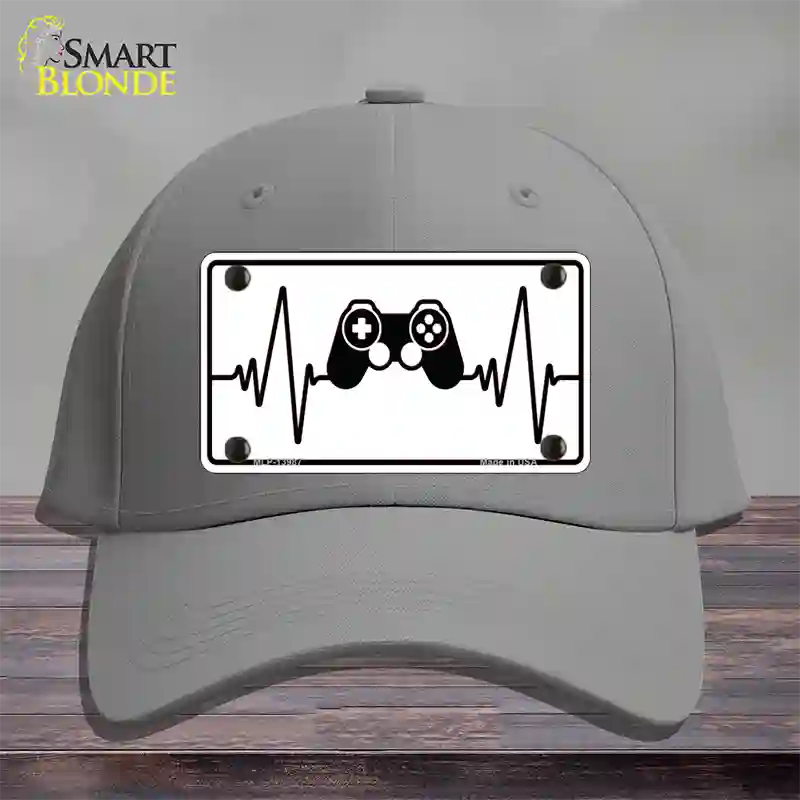 Video Games Heart Beat Novelty License Plate Hat Tag Cotton / Gray