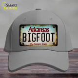 Bigfoot Arkansas Novelty License Plate Hat Tag Cotton / Gray