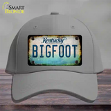 Bigfoot Kentucky Novelty License Plate Hat Tag Cotton / Gray