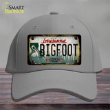 Bigfoot Louisiana Novelty License Plate Hat Tag Cotton / Gray