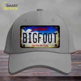 Bigfoot South Dakota Novelty License Plate Hat Tag Cotton / Gray