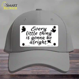 Every Little Thing Novelty License Plate Hat Cotton / Gray