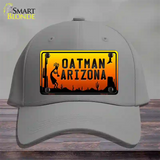 Oatman Kokopelli Arizona Scenic Background Novelty License Plate Hat Cotton / Gray