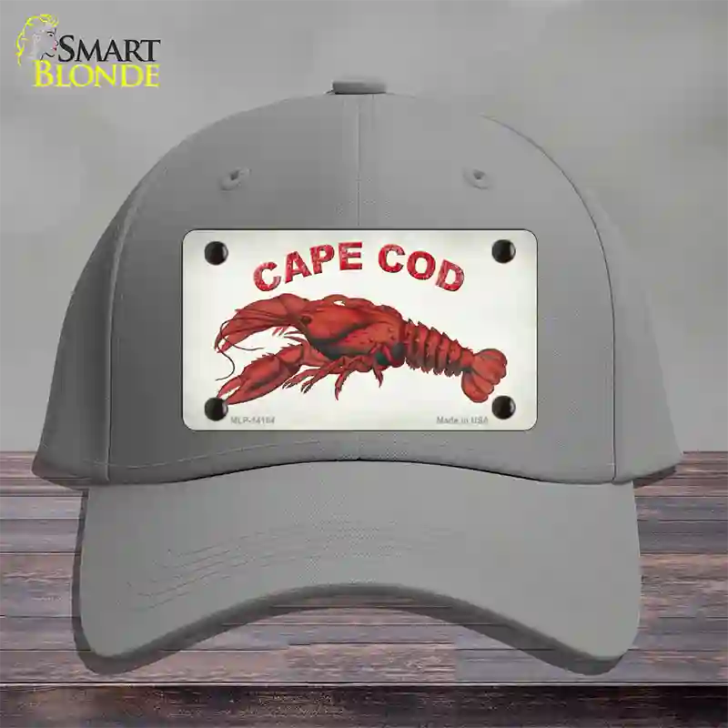 Cape Cod Lobster Novelty License Plate Hat Cotton / Gray