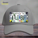 Gatlinburg License Plate Art Novelty License Plate Hat Cotton / Gray