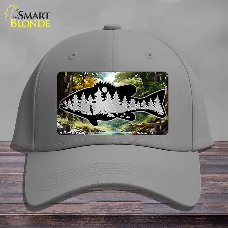 Fishing in the Pines Natures Escape Novelty License Plate Hat HAT-MLP-14465