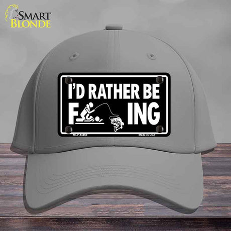 Id Rather Be F---ing Novelty License Plate Hat HAT-MLP-14469