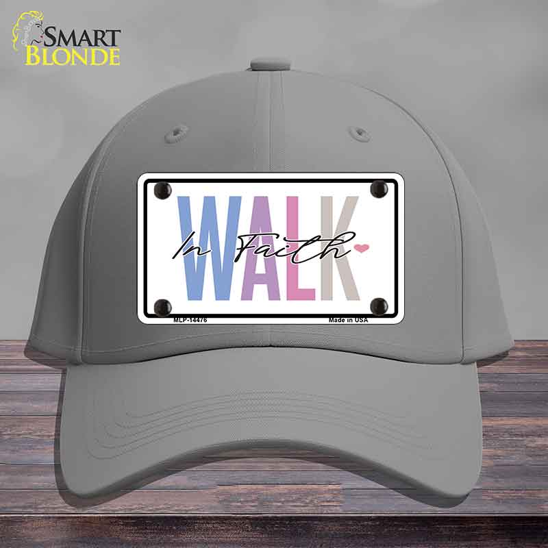 Walk In Faith Novelty License Plate Hat HAT-MLP-14476