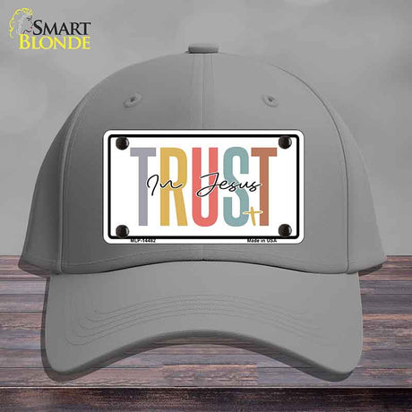 Trust In Jesus Novelty License Plate Hat HAT-MLP-14482