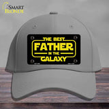 Best Father in the Galaxy Novelty License Plate Hat HAT-MLP-14503