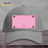 Im Literally Just a Girl Novelty License Plate Hat HAT-MLP-14530