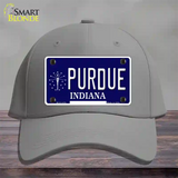 Purdue Indiana Novelty License Plate Hat Cotton / Gray