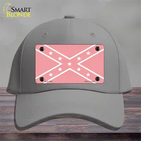 Pink Rebel Novelty License Plate Hat Cotton / Gray