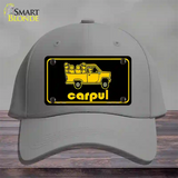 Carpul Novelty License Plate Hat Cotton / Gray