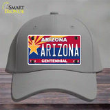 Arizona Centennial Arizona Novelty License Plate Hat Cotton / Gray