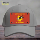 Absentee Shawnee Tribe Flag Novelty License Plate Hat Cotton / Gray