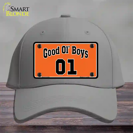 Good Ol Boys Novelty License Plate Hat Cotton / Gray