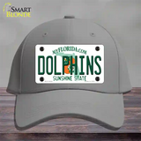 Dolphins Florida State Novelty License Plate Hat Cotton / Gray