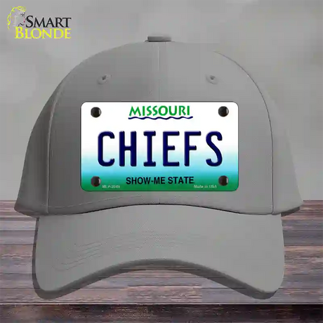 Chiefs Missouri State Novelty License Plate Hat Cotton / Gray