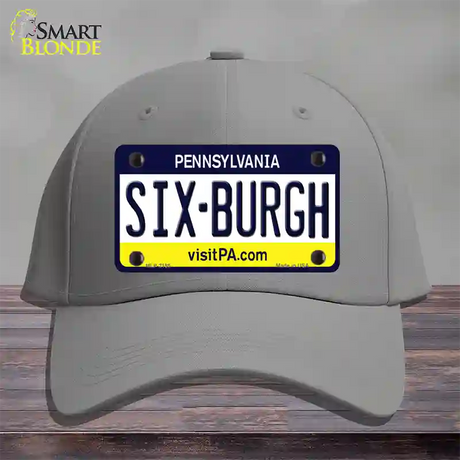 Sixburgh Pennsylvania Steelers Novelty License Plate Hat Cotton / Gray