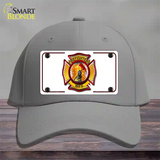 Firefighters Wife Novelty License Plate Hat Cotton / Gray