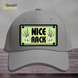 Nice Rack Novelty License Plate Hat Cotton / Gray