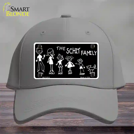 The Schit Family Novelty License Plate Hat Cotton / Gray