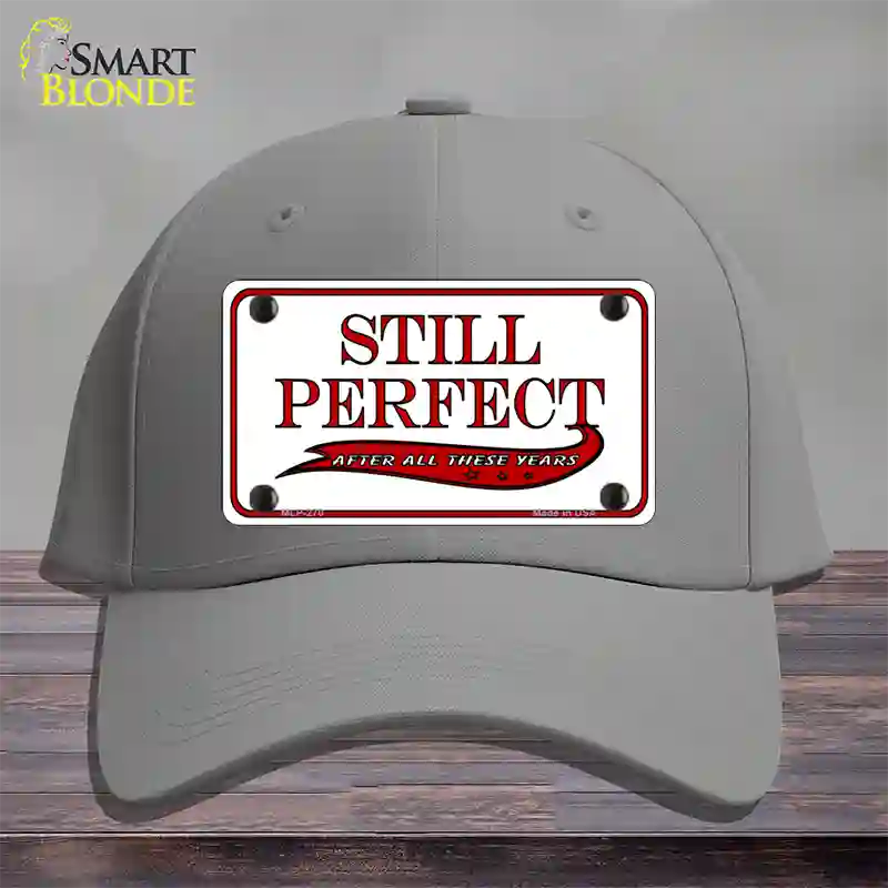 Still Perfect Novelty License Plate Hat Cotton / Gray