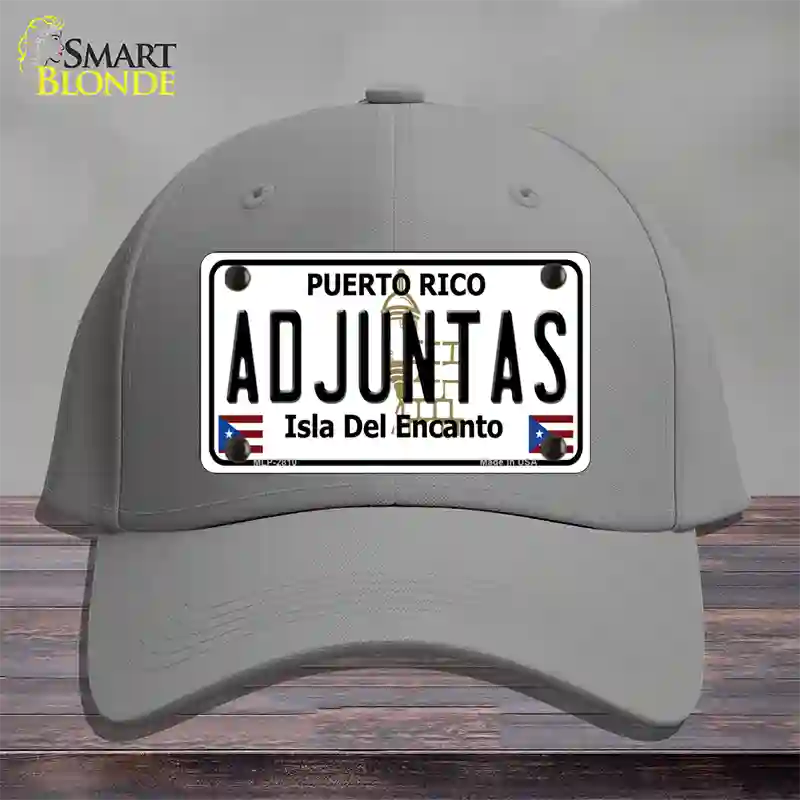 Adjuntas Novelty License Plate Hat Cotton / Gray