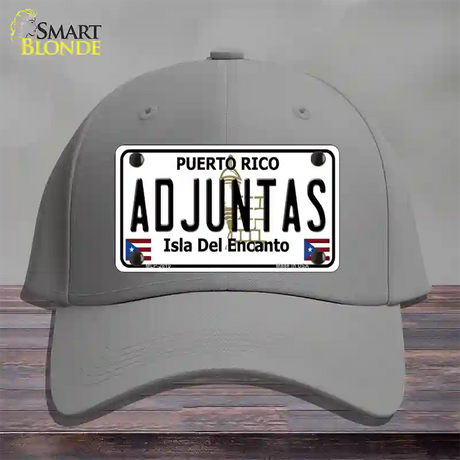 Adjuntas Novelty License Plate Hat Cotton / Gray