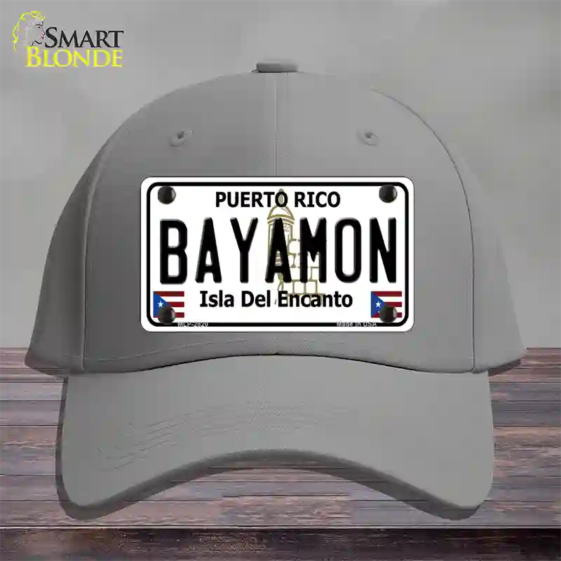 Bayamon Novelty License Plate Hat Cotton / Gray