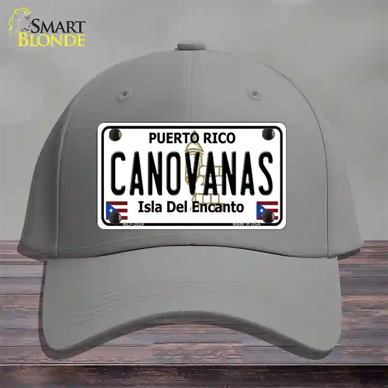 Canovanas Puerto Rico Novelty License Plate Hat Cotton / Gray