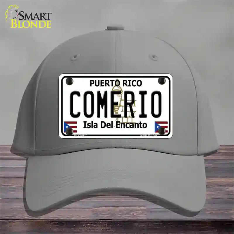 Comerio Novelty License Plate Hat Cotton / Gray