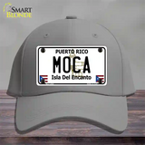 Moca Puerto Rico Novelty License Plate Hat Cotton / Gray