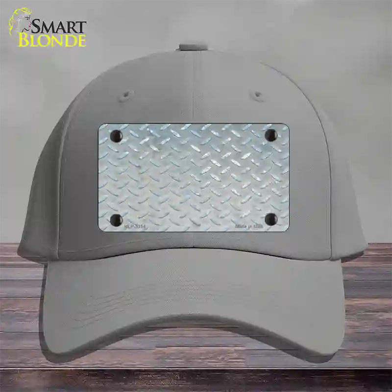 Silver Toolbox Diamond Novelty License Plate Hat Cotton / Gray