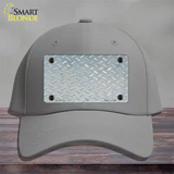 Silver Toolbox Diamond Novelty License Plate Hat Cotton / Gray