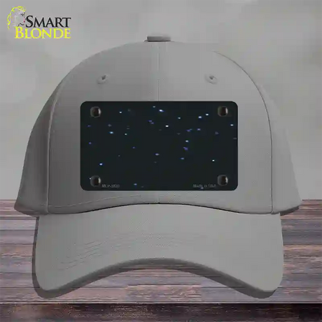 Stars Novelty License Plate Hat Cotton / Gray